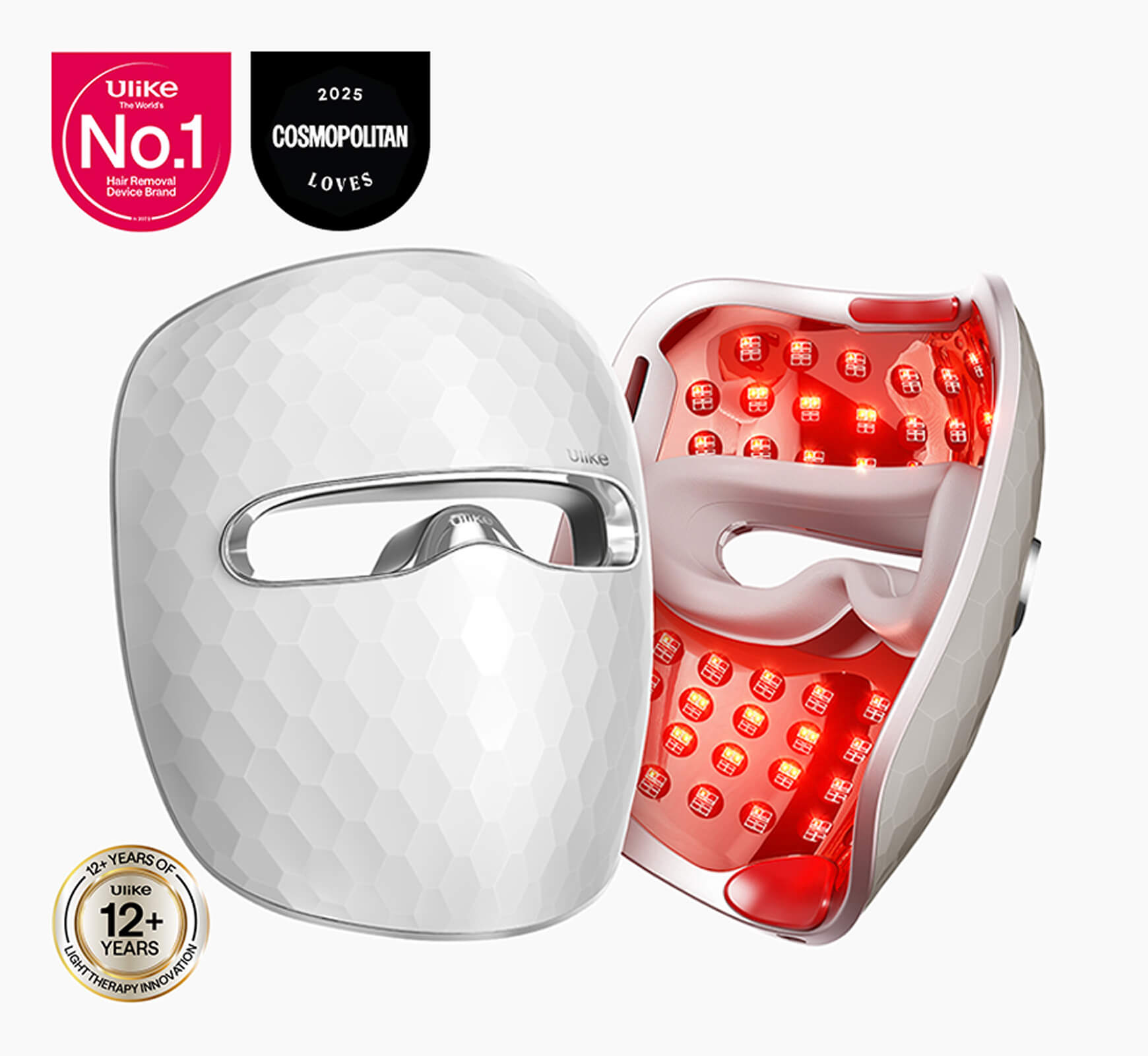 Ulike Reglow LED face mask red light therapy device