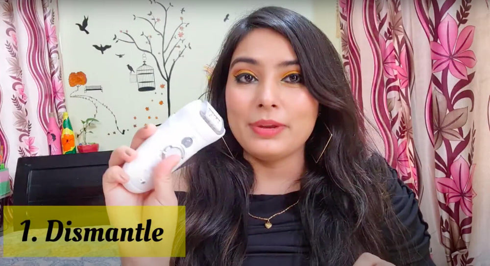 How to Clean Epilator? (Example with Braun Silk-épil 7)