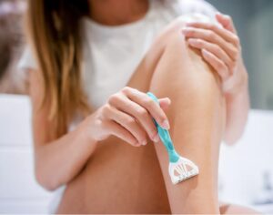 Shaving with Coconut Oil