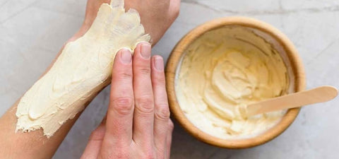 Mascarilla peel-off de huevo y maicena