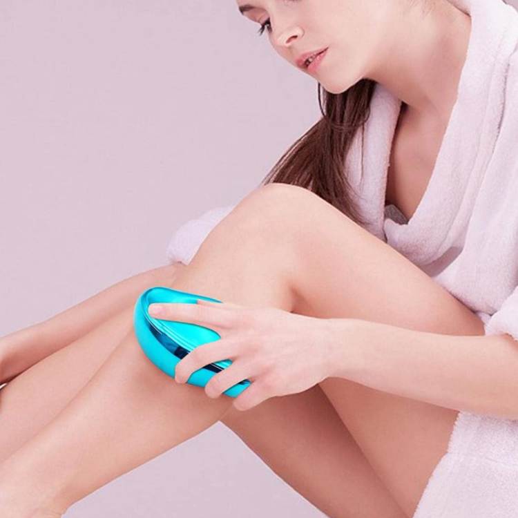 Exfoliar suavemente la zona