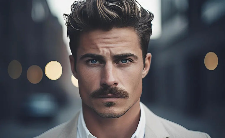 How to Shave a Chevron Mustache