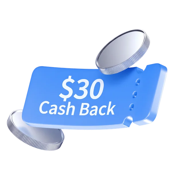 $30 Cash Back